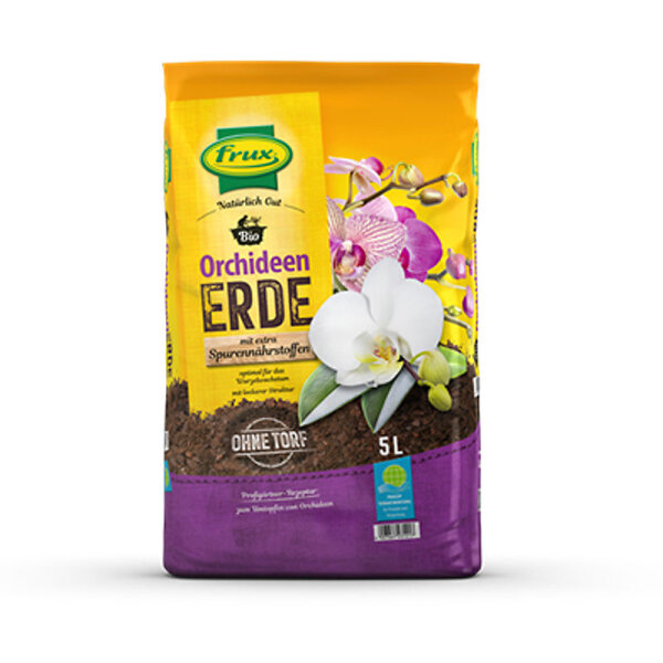 Orchideenerde FRUX 5,0 Liter 8x