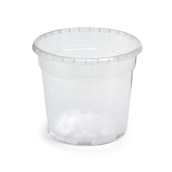 Orchideentopf transp 10cm / 7,8cm  0,4L