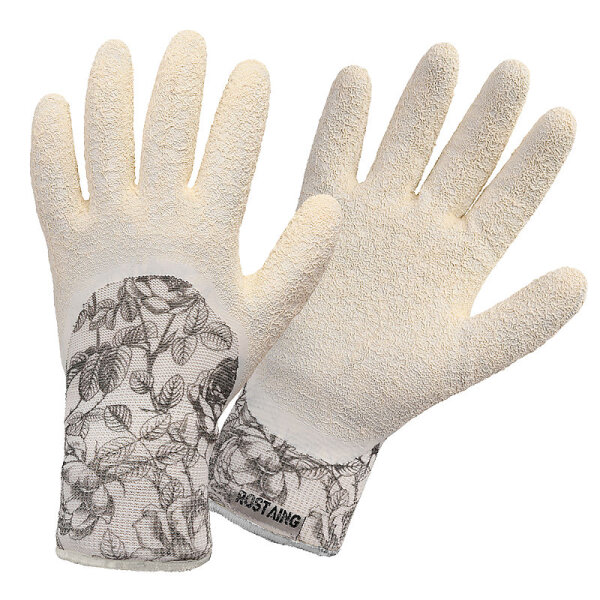 Handschuh Rostaing Flower Cotton/Latex Gr.08