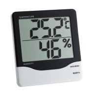El. Thermomometer / Hygrometer 110x95 mm