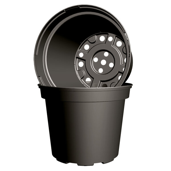 Baumschul Container 23 cm 5 Liter schwarz