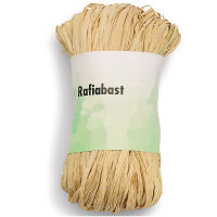 Raffiabast Natur 50g Bündchen