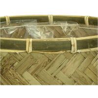 Planter Bamboo Plait Set 36,26,20cm