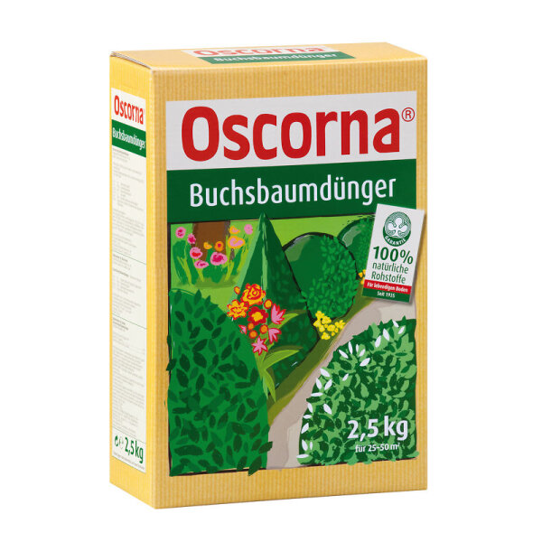 Oscorna Buchsbaumdünger 2,5 kg 8x