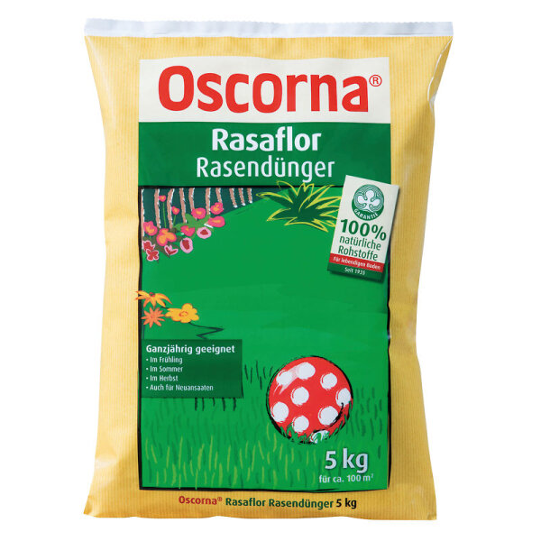 Oscorna Rasaflor Rasendünger 5,0 kg 45x