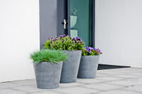 Bucket M ø 58/50cm 95L natural grey