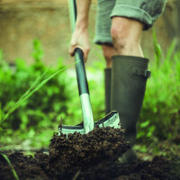 Fiskars Spaten Teleskopic rund 105-125cm