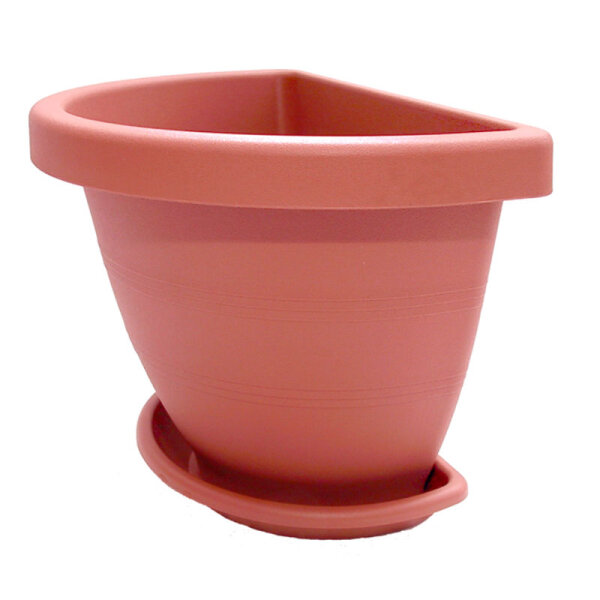 Wandkübel Olimpo 25x16/18cm 2,9 Ltr terr