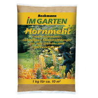 Beckmann Hornmehl gedämpft 14% N  10m²  1,0 kg