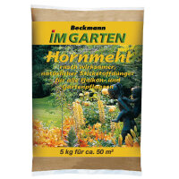Beckmann Hornmehl gedämpft 14% N  50m²  5,0 kg