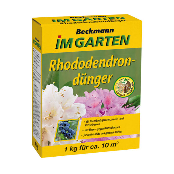 Beckmann Rhododünger 20m²  Karton  1,0kg