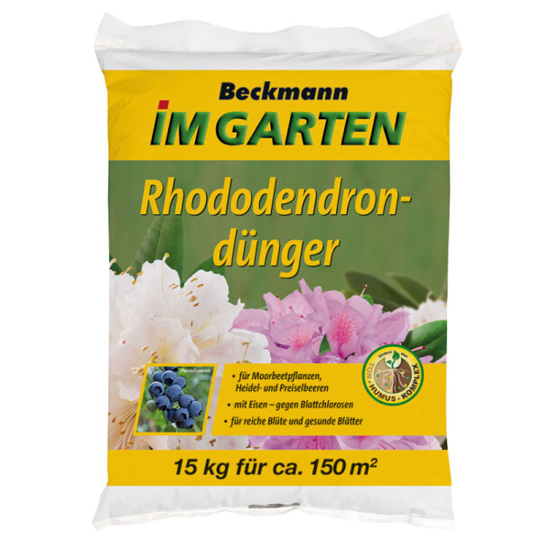 Beckmann Rhododünger  300m²  Sack  15,0 kg