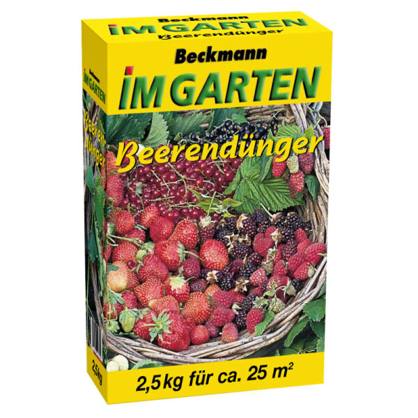 Beckmann Beerendünger  50m²  Karton  2,5 kg