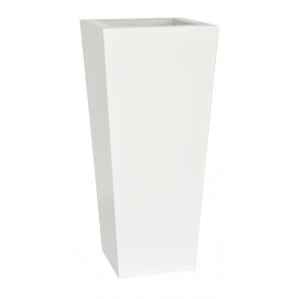 Vase KIAM 30x30x67cm 9Ltr. GLOSS bianco