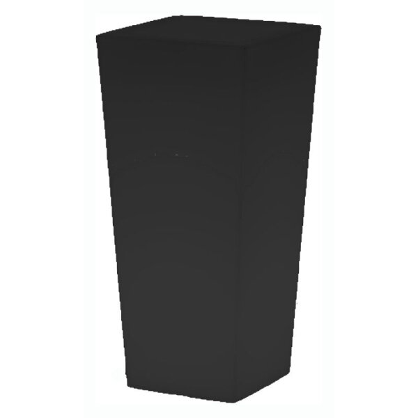 Vase KIAM 35x35x75cm 13 Ltr. nero