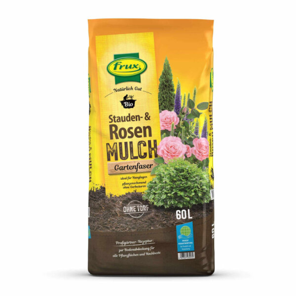 Stauden + Rosen Mulch Bio 60 Liter