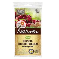 Kirsch+Wallnuss -Fruchtfliegen Falle 3er Set