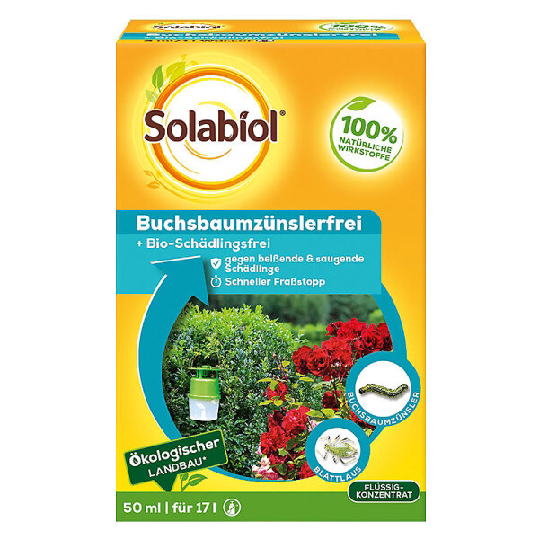 Solabiol Buchsbaumzünslerfrei 50ml