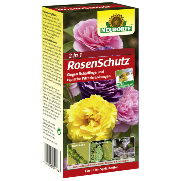 2in1 Rosenpilzschutz 100+8ml Set Neudorff