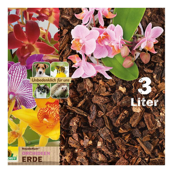 NeudoHum OrchideenErde 3 Liter