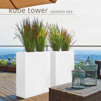 Cassetta KUBE TOWER 70x30x90cm 29L bianco