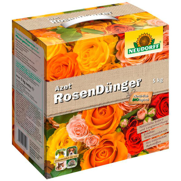 Azet Rosen Dünger 5,0 kg Neudorff