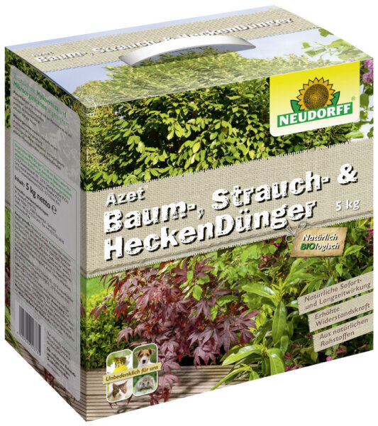 Azet Baum+Strauch+Hecke Dünger 5,0 kg