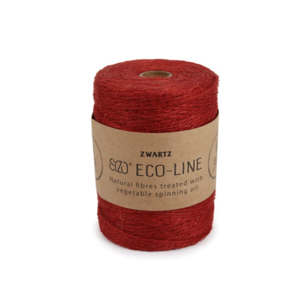 Sizo Jute Band red Ø 3 mm x 160 m