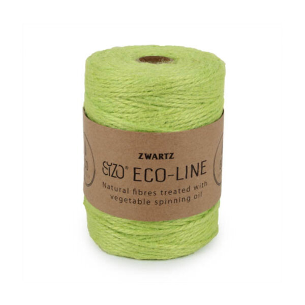 Sizo Jute Band yellow green Ø 3 mm x 160 m