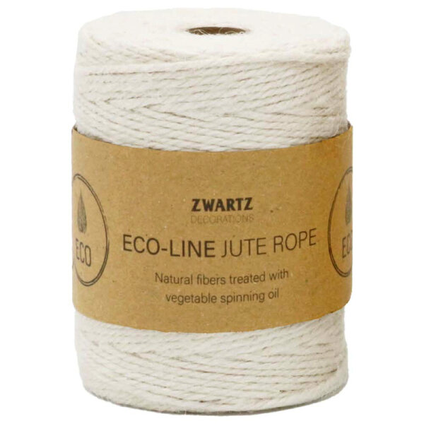 Sizo Jute Band white Ø 3 mm x 160 m