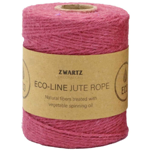 Sizo Jute Band fuchsia Ø 3 mm x 160 m