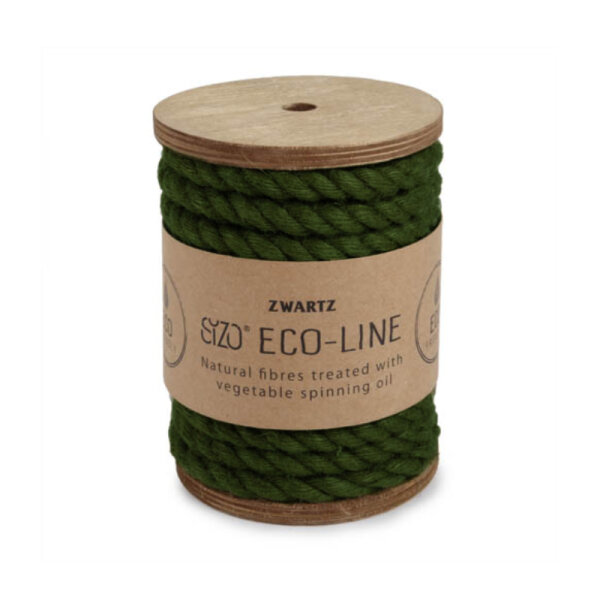 Sizo Jute Band forest green  Ø 7 mm x 5 m