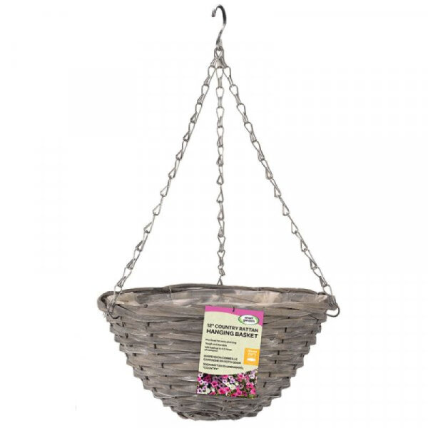 Sable Willow Hanging Basket 30cm 12"