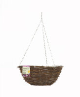 Rattan Hanging Basket 30cm 12"
