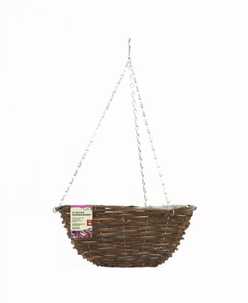 Rattan Hanging Basket 35cm 14"