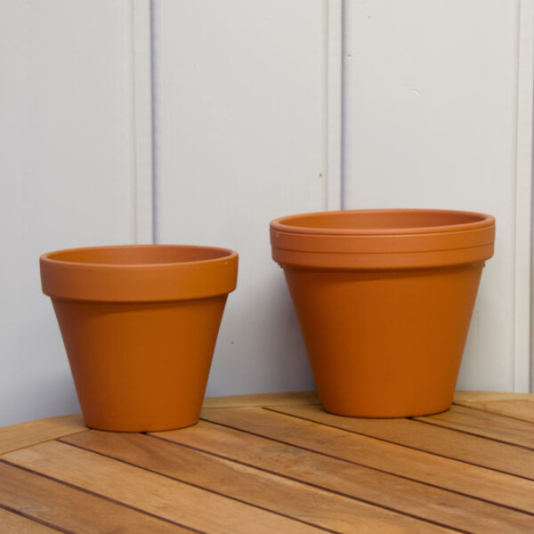 Tontopf BLT natur 17,7 / 15,4cm terracotta