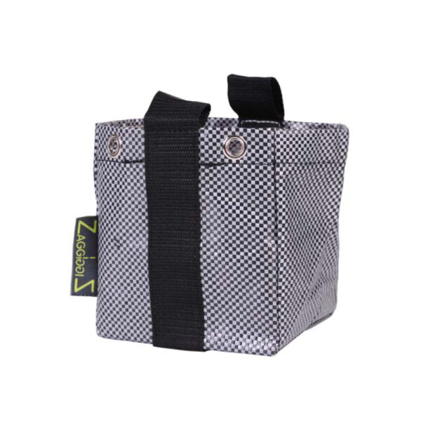 Hänger quad Zigg Zagg grau 19x19cm/20cm