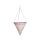 Hanging Cone Candy Pink 35cm 14"