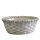 Korb Jakarta bambus rund 25x10cm white wash
