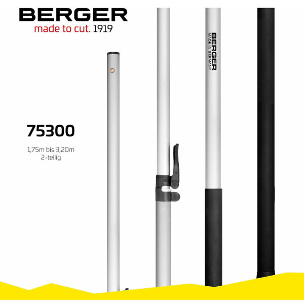 Berger Teleskopstange 1,75-3,2 m 2-teil.
