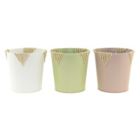 Guus Zinktopf  15,2cm H 13,2cm  ES 14 3er Farben