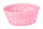 Bambussplit Korb rosa washed 20x 10cm 5er