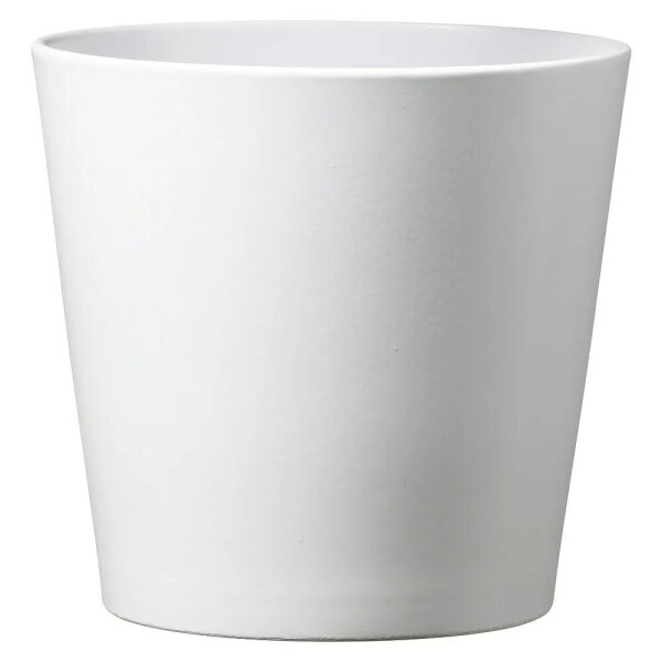 Topf Dallas Keramik wei&szlig; ES6 7x6cm 5er