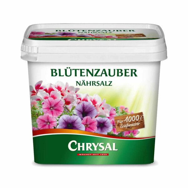 Chrysal Blütenzauber Salz Eimer 8+12+24 1000g