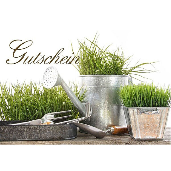 Gutscheinkarte Gartenlust 11x15,5cm 40 Stück