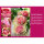 Gutscheinkarte pinke Rose 11x15,5cm 40 Stück