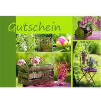 Gutscheinkarte Ambiente 11x15,5cm 40 Stück