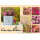 Gutscheinkarte pinke Beeren 11x15,5cm 40 Stück