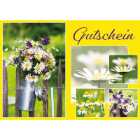 Gutscheinkarte Summer 11x15,5cm 40 Stück